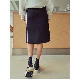 Striped H-line Sporty Skirt
