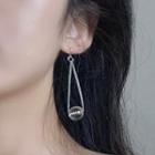 Bead Dangle Earring 1 Pair - 0970a - Long - Ball - Hook Earring - One Size