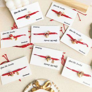 Chinese Opera Red String Bracelet