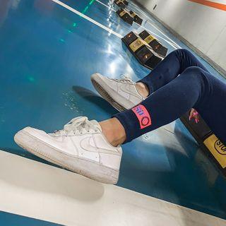 Neon-patched Leggings