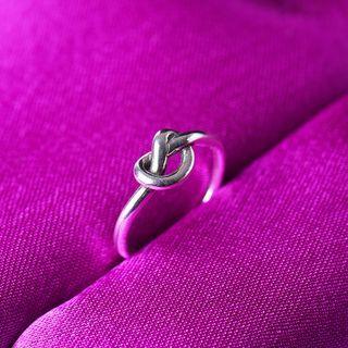 Knot Ring 018 - Silver - One Size