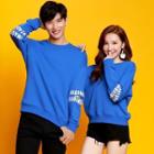Couple Matching Lettering Pullover / Lettering Sweatpants