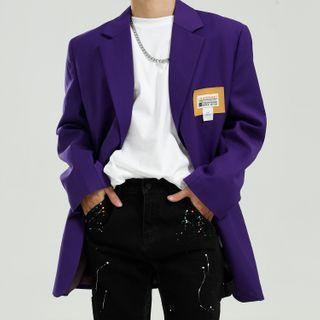 Tag Loose Fit Blazer