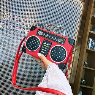 Radio Box Crossbody Bag