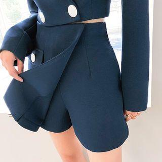 Office Look Wrap Skort