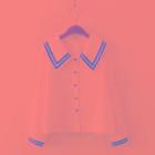Lace Peter-collar Long-sleeve Shirt
