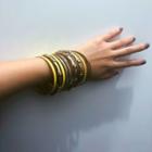 Set: Alloy Bangle (various Designs) 0156 - Gold - One Size