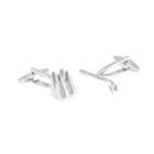 Simple Personality Dental Tool Cufflinks  - One Size