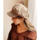 Plaid Hat Brown - One Size