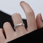 Elephant Alloy Open Ring Silver - One Size