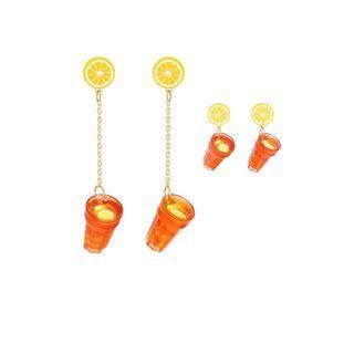 Lemon Tea Dangle Earring