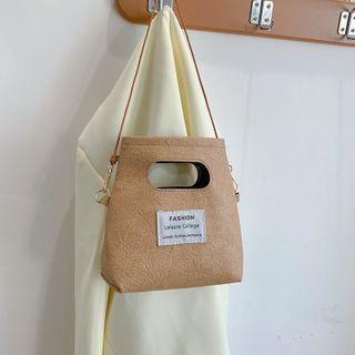 Lettering Print Mini Crossbody Bag