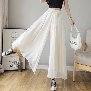 Overlay Wide Leg Pants