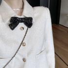 Sequined Button-up Jacket