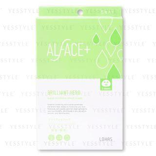 Alface+ - Brilliant Herb Aqua Moisture Sheet Mask 5 Pcs