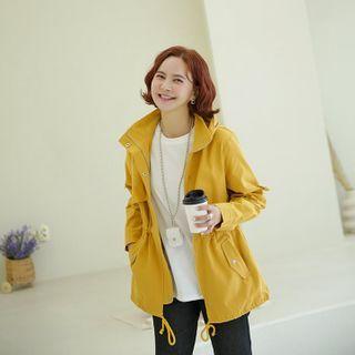 Colored Cotton Safari Parka