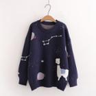 Llama Print Sweater