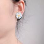 Pvc Flower Earring