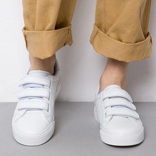 Self Fasten Canvas Sneakers