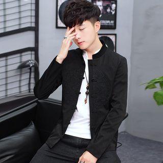 Chinese-style Buttoned Jacket