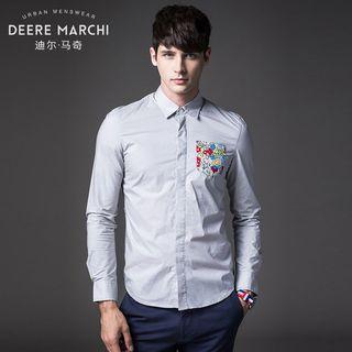 Floral Pocketed Shirt