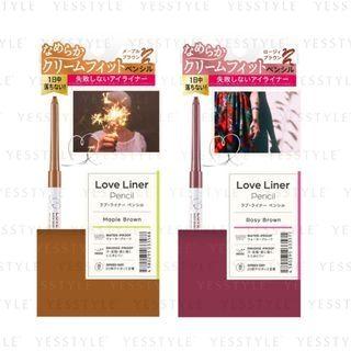 Msh - Love Liner Cream Fit Pencil 0.1g - 4 Types