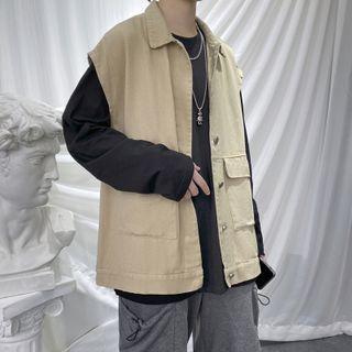 Cargo Button Vest