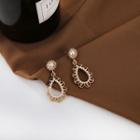 Tear Shape Clip On Earring