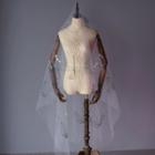 Wedding Embroidered Veil White - One Size
