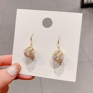 Embellished Earring E1579 - Gold - One Size