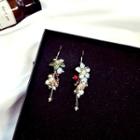 Floral Crystal Earring