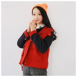 Color Block Jacket