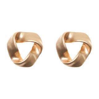 Twisted Triangle Earring