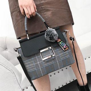 Panel Check Flap Satchel