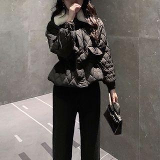 Quilted Cropped Jacket