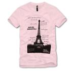 Eiffel Tower Print T-shirt