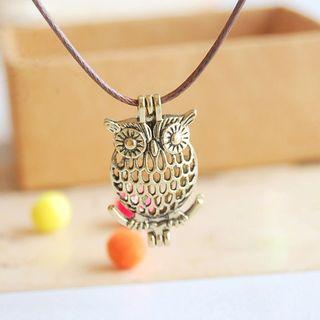 Owl Aromatherapy Diffuser Necklace