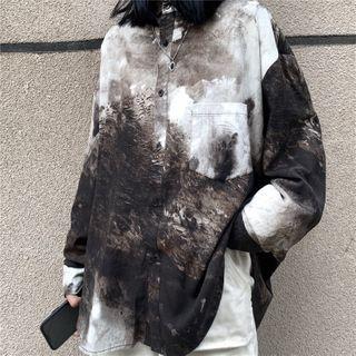 Tie Dye Shirt Tie Dye - Black & White - One Size