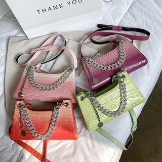 Chain Gradient Crossbody Bag