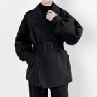 Belted Oversized Blazer