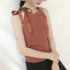 Bow Knit Camisole Top