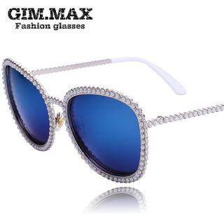 Faux Pearl Sunglasses