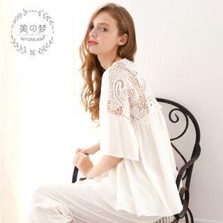 Loungewear Set: Short-sleeve Top + Pants