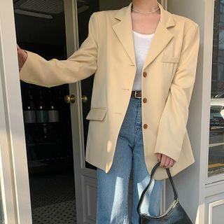 3-button Pastel Blazer