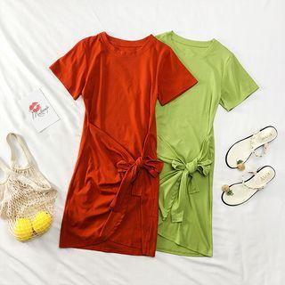Wrapped Mini Dress