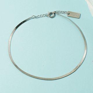 Plain Anklet As Shown In Figure - One Size