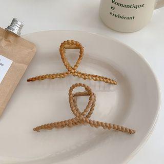 Faux Wood Hair Claw