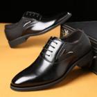 Metal Accent Lace-up Shoes