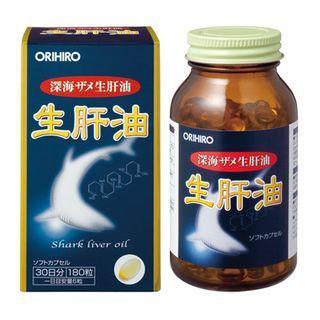 Orihiro - Raw Liver Oil  180 Tablets