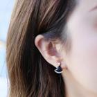 Rhinestone Fan Earring / Pendant Necklace / Set